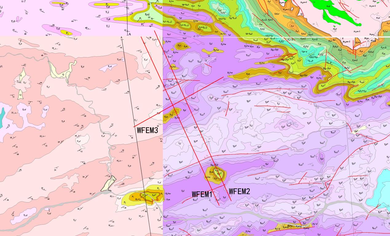 重庆巫山地区页岩气调查广域电磁法勘探工程日